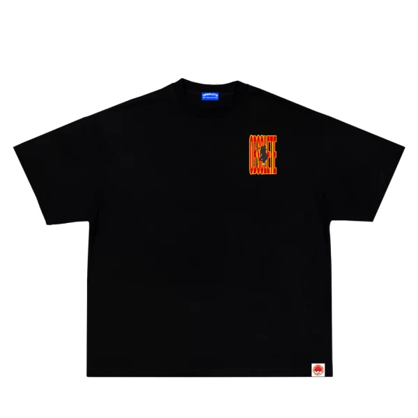 Obsolete Dirtylogo Black Boxy T-shirt