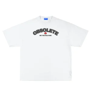 Obsolete White Archlogo Relaxed Fit T-shirt
