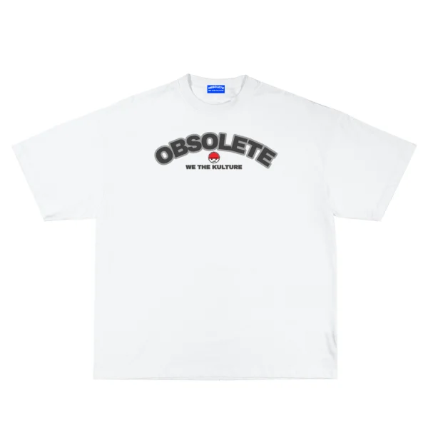 Obsolete White Archlogo Relaxed Fit T-shirt