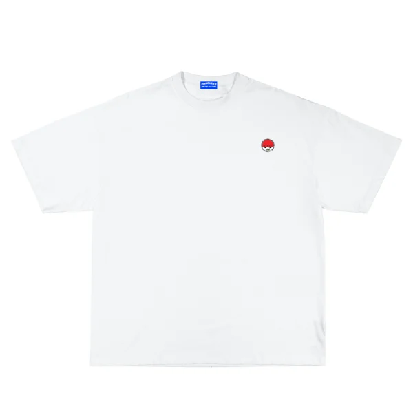 Dirtylogo Relaxed Fit White T-shirt