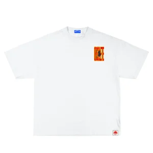 Obsolete Dirtylogo White Boxy T-shirt